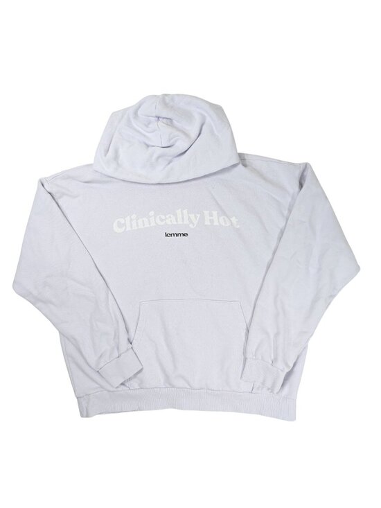 Lemme Tops - Lemme Clinically Hot Hoodie in Purple